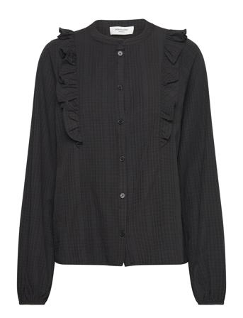 Rwchantel Ls Shirt Black Rosemunde