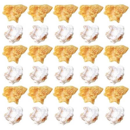 30 stk. Simulerings Popcorn Kunstig Popcorn Fest Popcorn Dekor DIY Foto Rekvisitter