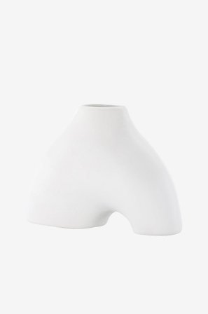 Venture Home - Vas Kento - Vit - Krukor & vaser - Från Homeroom