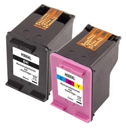 PEACH Patrone HP Nr.305XL MultiPack black & color remanufactured