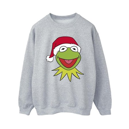 Disney Dam/Damer Muppets Kermit Jul Huvud Sweatshirt S