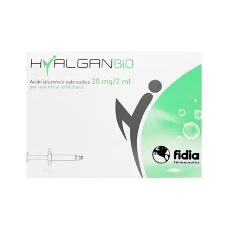 HyalganBio Siringa Intra-Articolare Acido Ialuronico 20 mg 2 ml 5