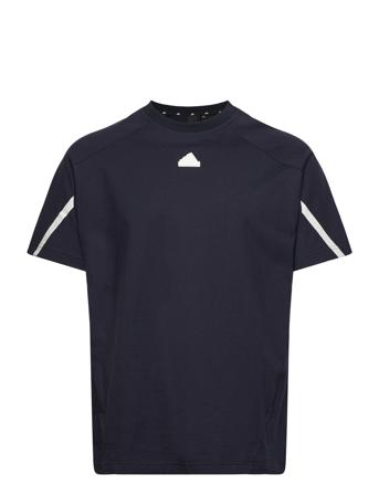 M D4Gmdy T T-shirts Short-sleeved Marineblå Adidas Sportswear*Betinget Tilbud