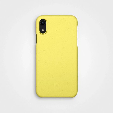 Plastfritt Mobilskal I Neon Gult, 100% Cirkulärt, iPhone XR