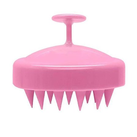 Scalp Care Hair Brush With Soft Silicone Scalp Massager