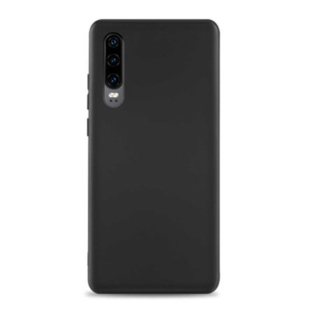 Tynd sort Huawei P30 Shell Mobile Shell 1mm TPU