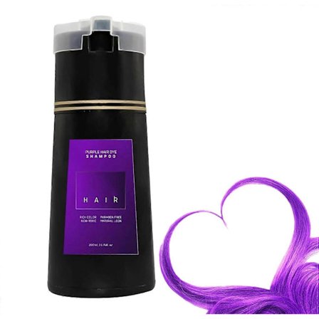 Hiusten värjäysshampoo, Välitön hiusväri shampoo, 100 ml välitön hiusväri shampoo miehille ja naisille