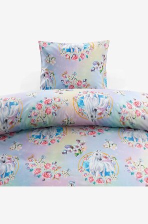 Borganäs of Sweden - Pussilakanasetti Spirit, 2 osaa - Monivärinen - Pussilakanasetit - 150X210 - - Homeroom