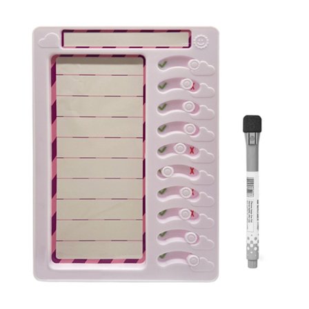 Pligttavle for børn, rutineplanlægningstavle, planlægger, to-do-liste, pligttavle, gave