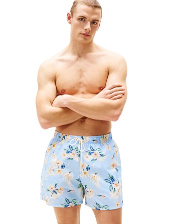 Tommy Hilfiger Medium Drawstring Print - Blue - S