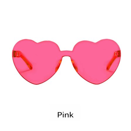 Hjärtformade Solglasögon Klarglasögon Solglasögon ROSA