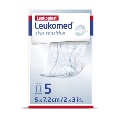 Leukomed skin sens ster 5X7,2