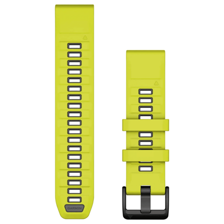 Garmin QuickFit 22 Silicone Amp Yellow/Graphite
