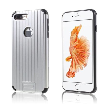 Hougaard iPhone 7 Plus / 8 Plus TPU-beskyttelses cover - Sølv Silver grey