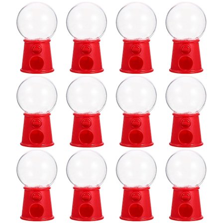 12 st Mini Godisautomat Söt Godisautomat Myntspargris Godisautomat Gumball Maskin Bank Barn Gumball Maskin