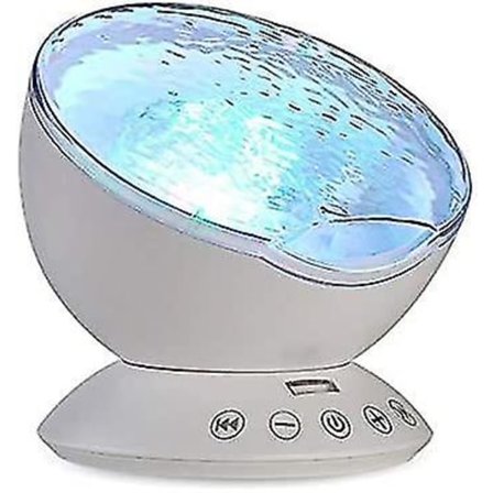 Ocean Wave Projektor LED Natlampe