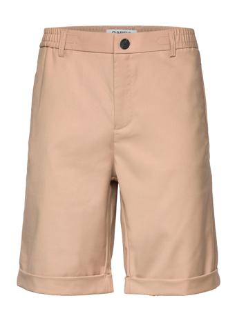 Monza Fin Shorts Shorts Chinos Shorts Beige Gabba*Betinget Tilbud
