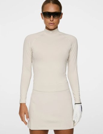 J. Lindeberg Ella Compression Top - Cream - M