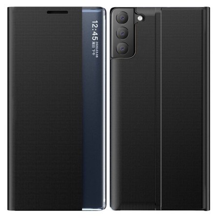 Samsung Galaxy S21 FE view cover with a stand - Black