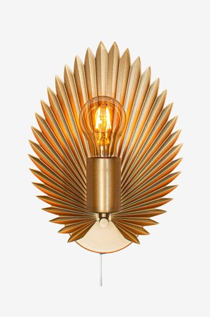 By Rydéns - Aruba væglampe H 30 cm - Guld - Væglamper - Fra Homeroom