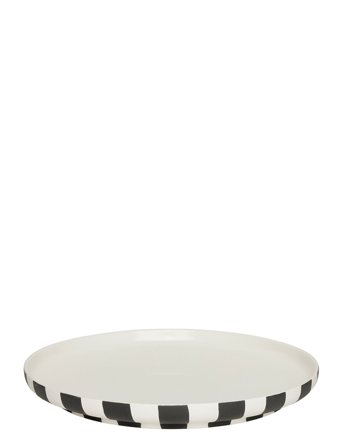 OYOY Living Design Toppu Dinner Plate - Black - Ø 26.5 CM x 26.5