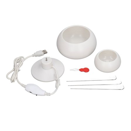 Elektrisk Perlespinder Justerbar Hastighed Retning Holdbar ABS Høj Stabilitet Spin Perle Lader med Skål til DIY Smykker