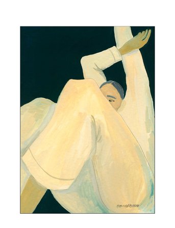 The Poster Club The Poster Club X Hanna Peterson - The Dream - Multi/patterned - 50X70CM