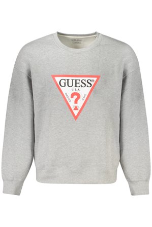 Guess Jeans Felpa Senza Zip Uomo Grigio