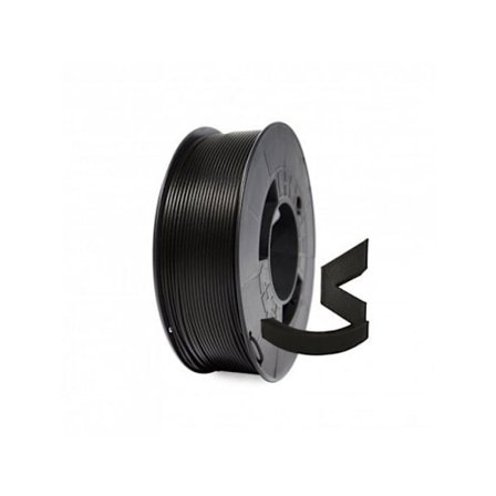 Winkle Bobina Filament PLA HD 1Kg 1.75mm Svart Onyx