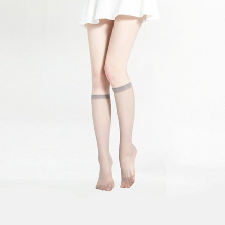 Dame Knæstrømper Lange Strømper GRÅ GRÅ
