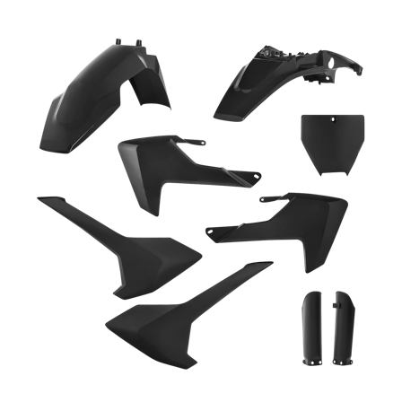 Kit Plastiche Completo Acerbis Nero - Husqvarna TC 65 2017-2022