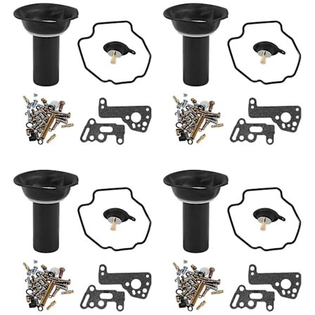 4set för V-max 1200 Vmax -2000 V-max1200 Motorcykel Förgasare Reparationssats Plunger