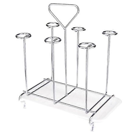Kjøkken Glass Kopp Tørkestativ Vann Krus Rack Drenering Organizer Holder Brett