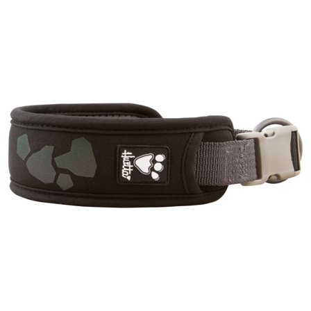 Hurtta Weekend Warrior Collar 45-65 Cm Dog Harnesses & Dog Collars Black 45-55/4 cm