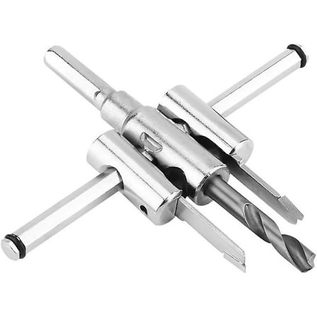 Justerbart hullhullsagbor 30-120mm Trebearbeiding Utvidbart bor, Gipsplate Trebearbeiding Boring, DIY Trebearbeidingsverktøy