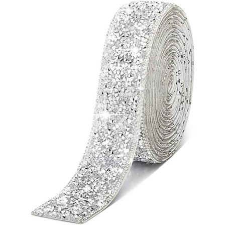5 jaardin itseliimautuva strassikristallinauha timanttinauha bling strassitarra nauha DIY koristelu strassinauha DIY sisustukseen