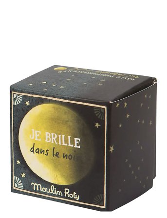 Moulin Roty Glow In The Dark Bouncy Ball /12 - Yellow - ONE SIZE