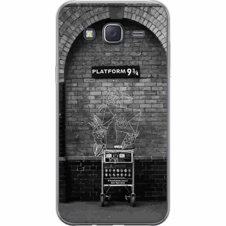 Samsung Galaxy J5 Genomskinligt Skal Harry Potter Hogwarts Leg