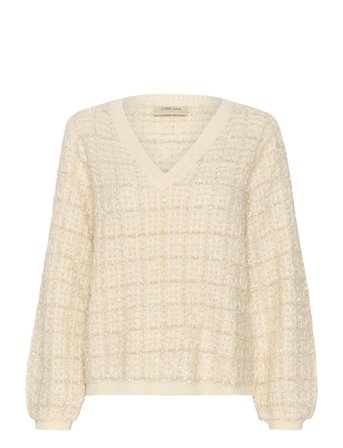 Cream | Crbilo Knit Blouse | L