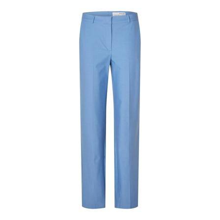 Selected Femme Straight Bukser Blå, Dame Bukser