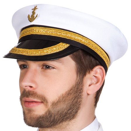 Kapteenin Lakki Kultaisilla Yksityiskohdilla