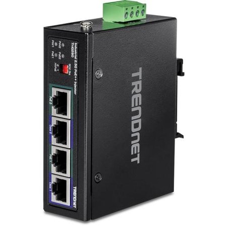 TRENDnet 95W 2-PORT INDUSTRIAL 2.5G POE CPNT