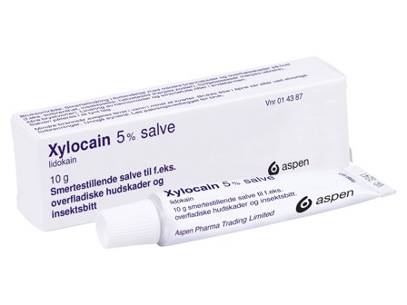 Xylocain Salve 5 %, 10 g