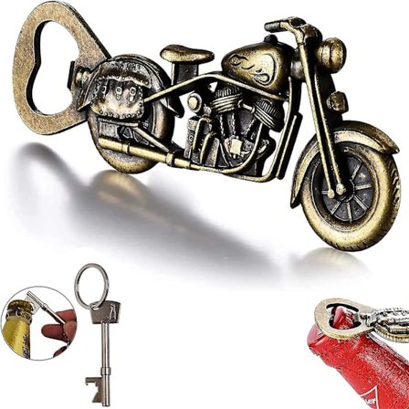 Ølgaver til mænd, Vintage Motorcykel Flaskeåbner, Flaskeåbner, Flaskeåbner, Fars dags gave, Motorcykel Elsker Gaver, Med 1 Unik Nøglering Bo