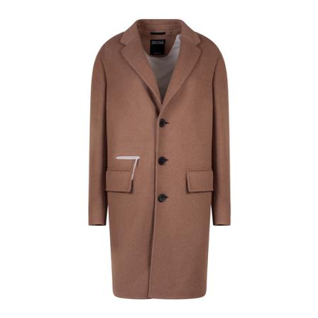 Z Zegna Jas , Bruin , Heren , Maat: L Jassen