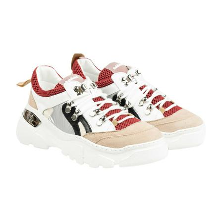 Baldinini - Sneakers - Vit - Dam - Storlek: 37 1/2 Eu, Dam, Storlek: 37 1/2 EU