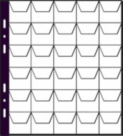 PAGNA Dokumentenhülle 21,5x30,5cm transparent Beutel a 5St
