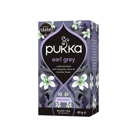 Pukka Svart Te Earl Grey EKO 20 st