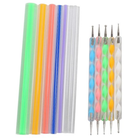 Mandala Dotting Værktøjs Sæt til Maling af Sten, Maling af Sten Dot Kit, Akryl Pinde, Punktbor Værktøj