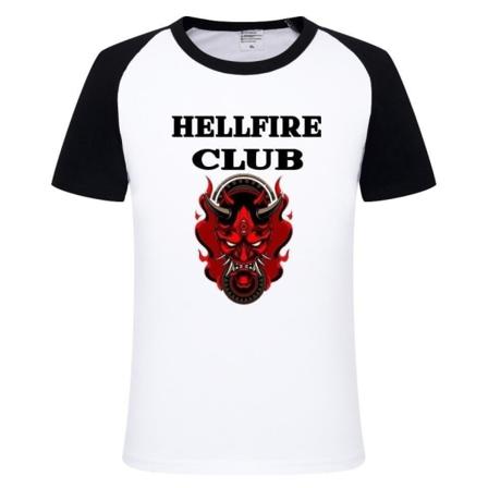 Stranger Things Kläder T-shirt Hellfire Vuxen Xxl